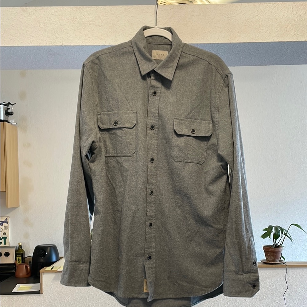 Jacks Gray Button-Up Shirt